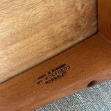 Six Vintage Wooden Dining Chairs Danish From Koefoed Hornslet