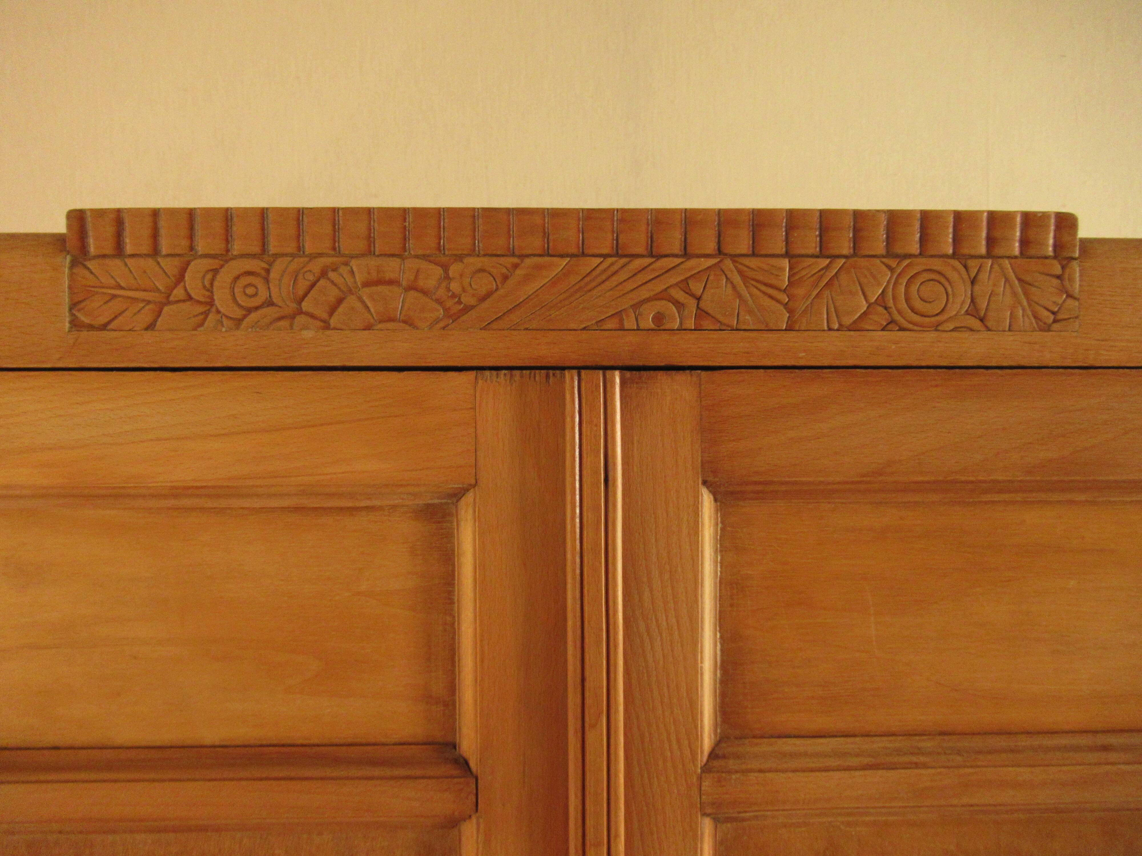 Parisian Art Deco wardrobe.