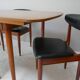 Set Of 4 1970’s Mid Century Dining Chairs By Schreiber