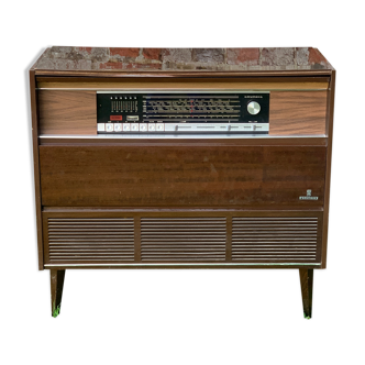 Meuble radio vinyle hi-fi Grundig