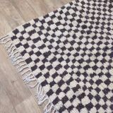 Handmade wool Berber rug 256x150 cm