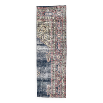 Tapis de couloir vintage bleu marine, 75x231 cm SK 6884