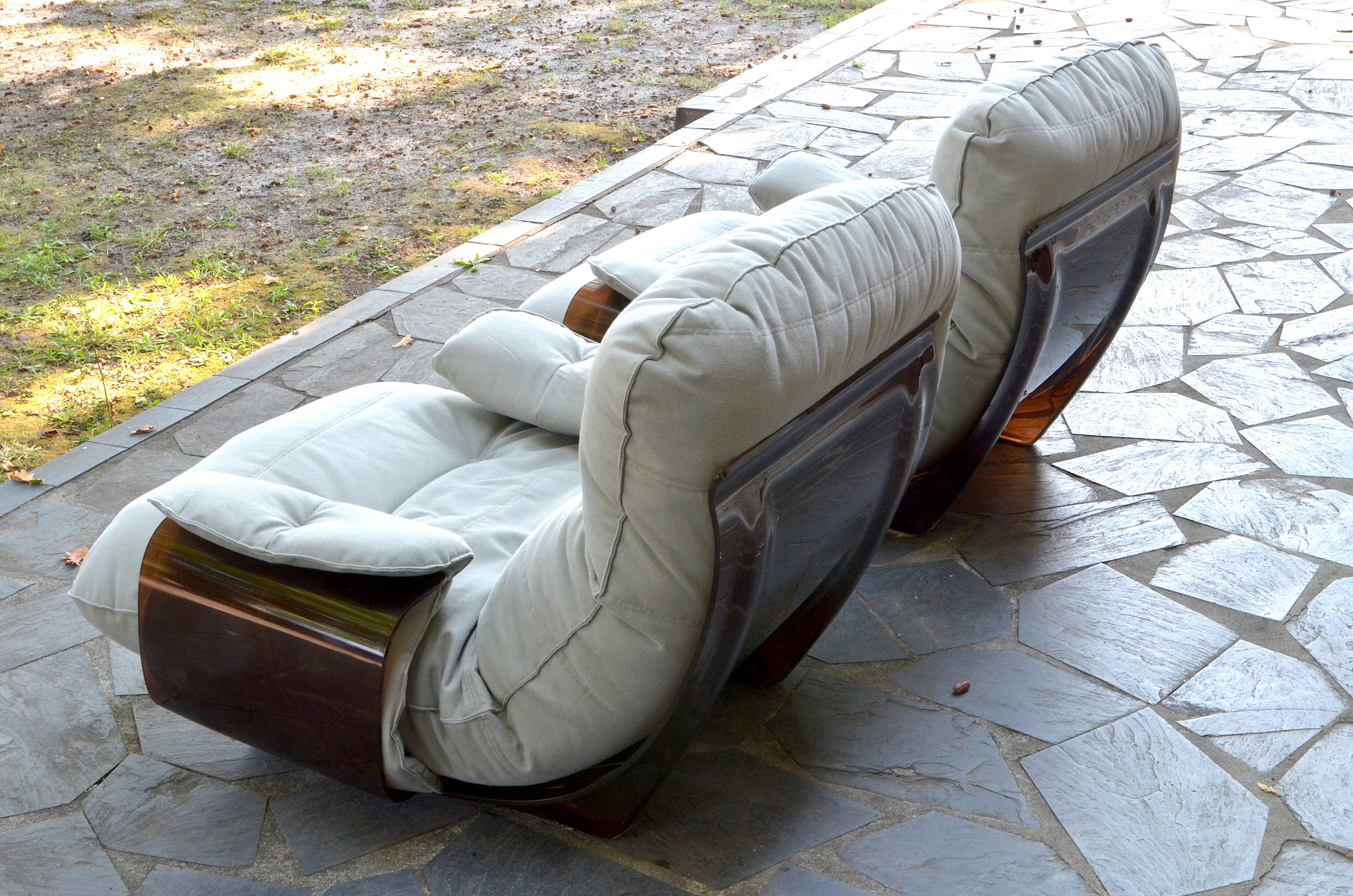 Pair of chairs "Marsala" by Michel Ducaroy for Ligne Roset