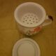 2 tea/herbal tea cups with infuser and lids