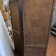 Pair of oak curtain file cabinets