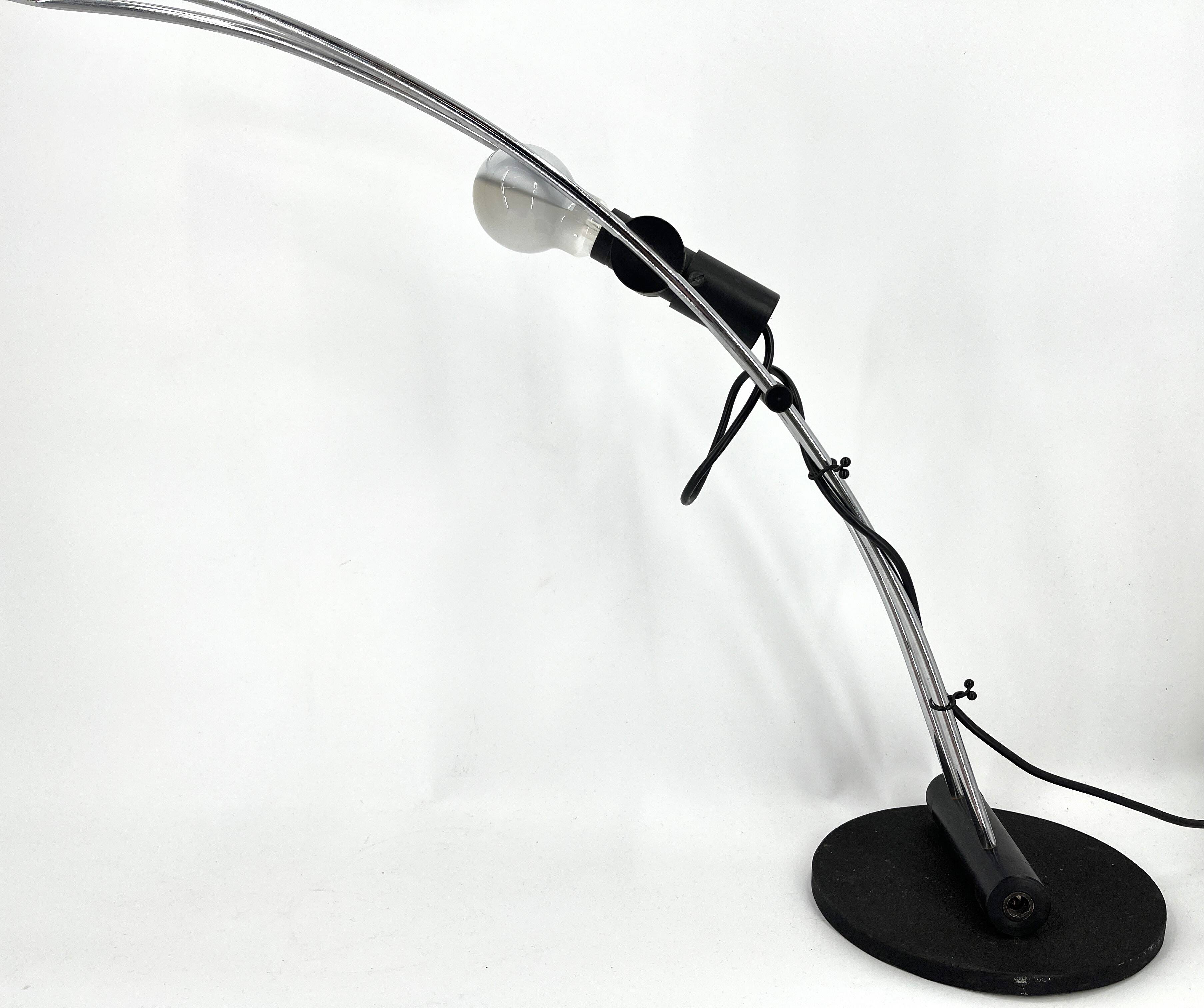 Lampe de bureau italienne de Lumenform, années 1970