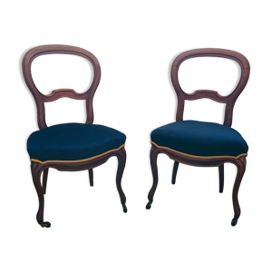 Paire de chaises Louis philippe