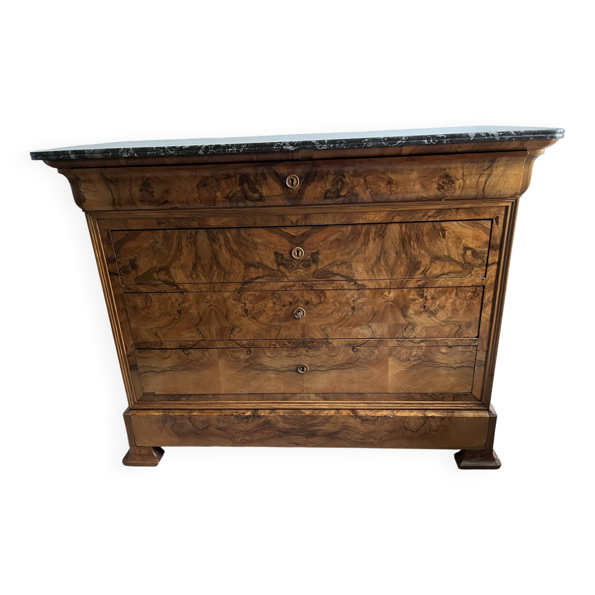Louis philippe chest of drawers
