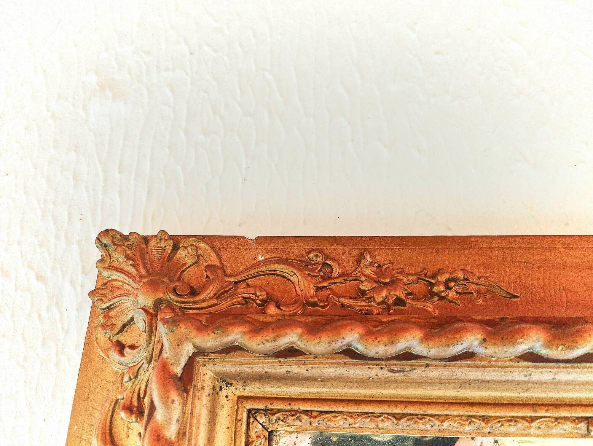 Antique fireplace mirror (18)