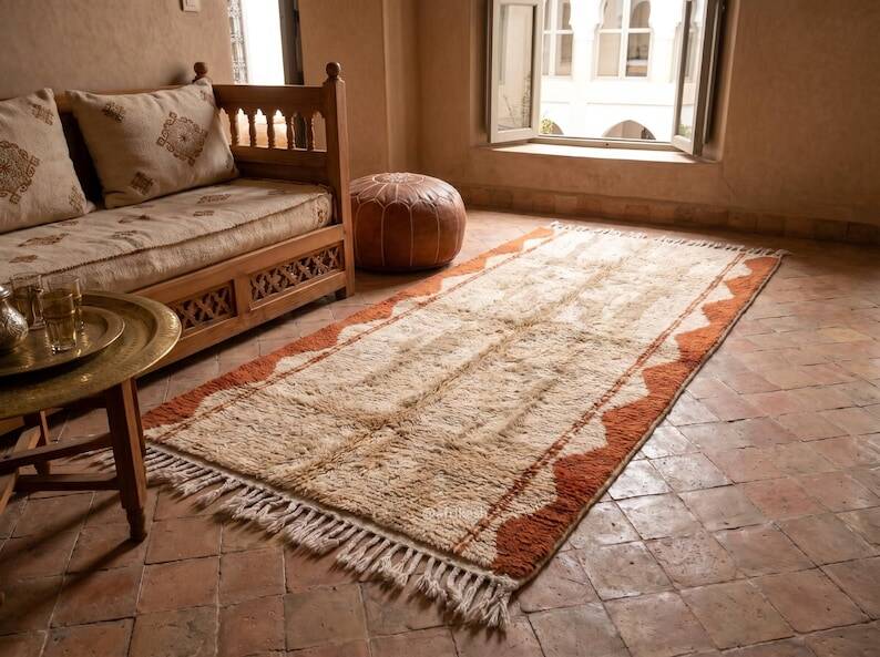 Tapis marocain berbère 250cmx100cm