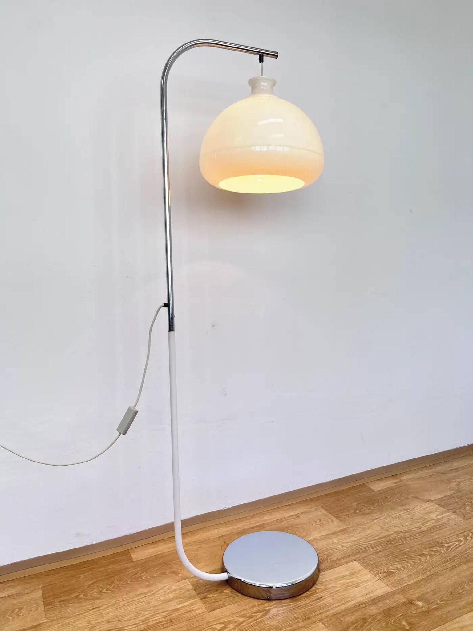 Mid-century space age design floor lamp, 1970s