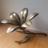 Cendrier fleur en laiton