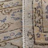 7x9 Navy Blue & Beige Classic Persian Rug, 202x282Cm SK 20114