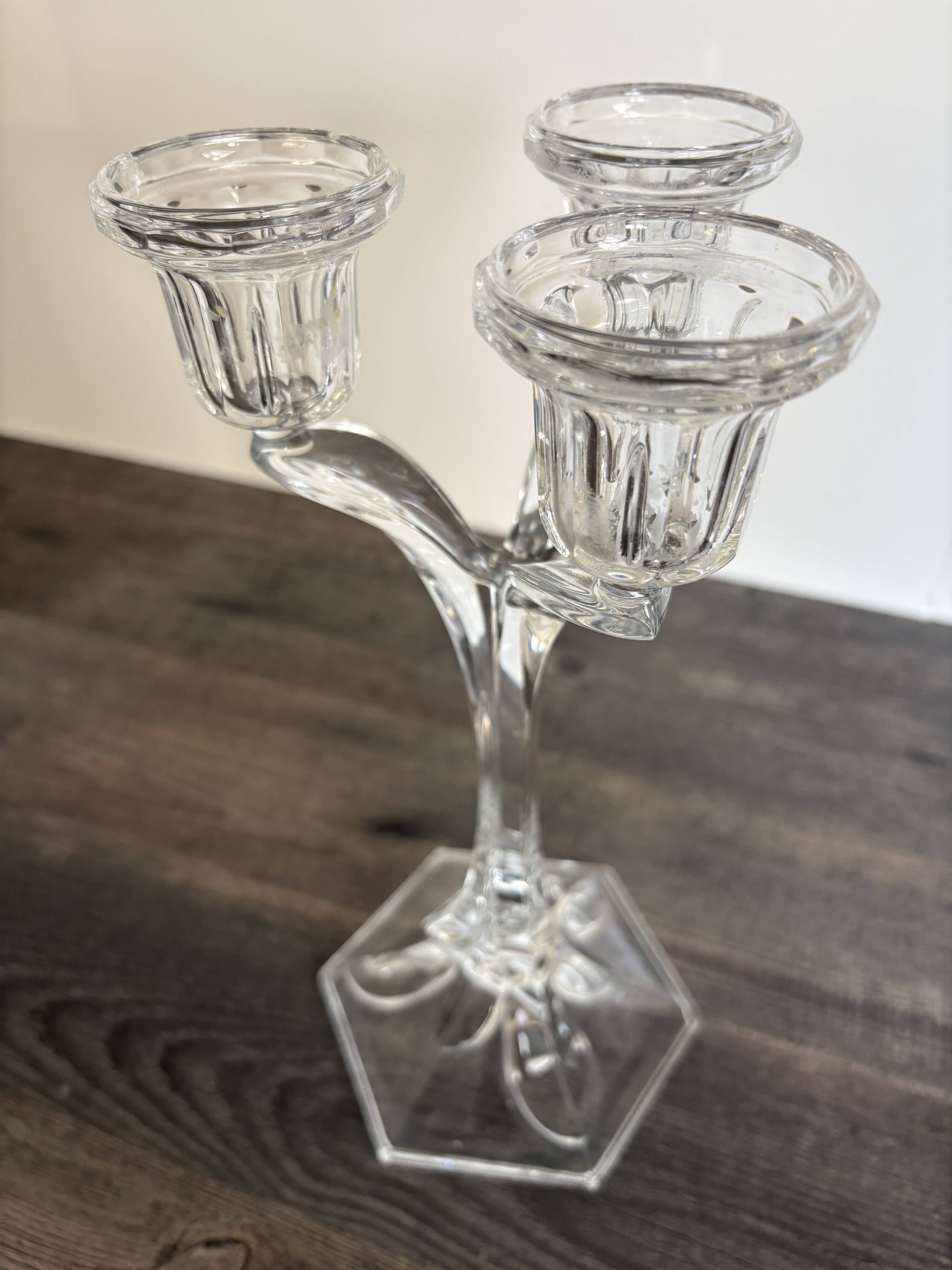 Vintage decorative chandelier Crystal d'Arques