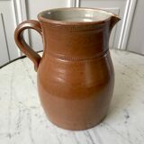 Pitcher in glazed stoneware 70s