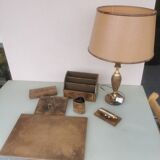 Leather desk set Le Tanneur PARIS