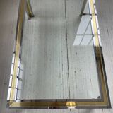 Table basse chrome laiton Romeo Rega