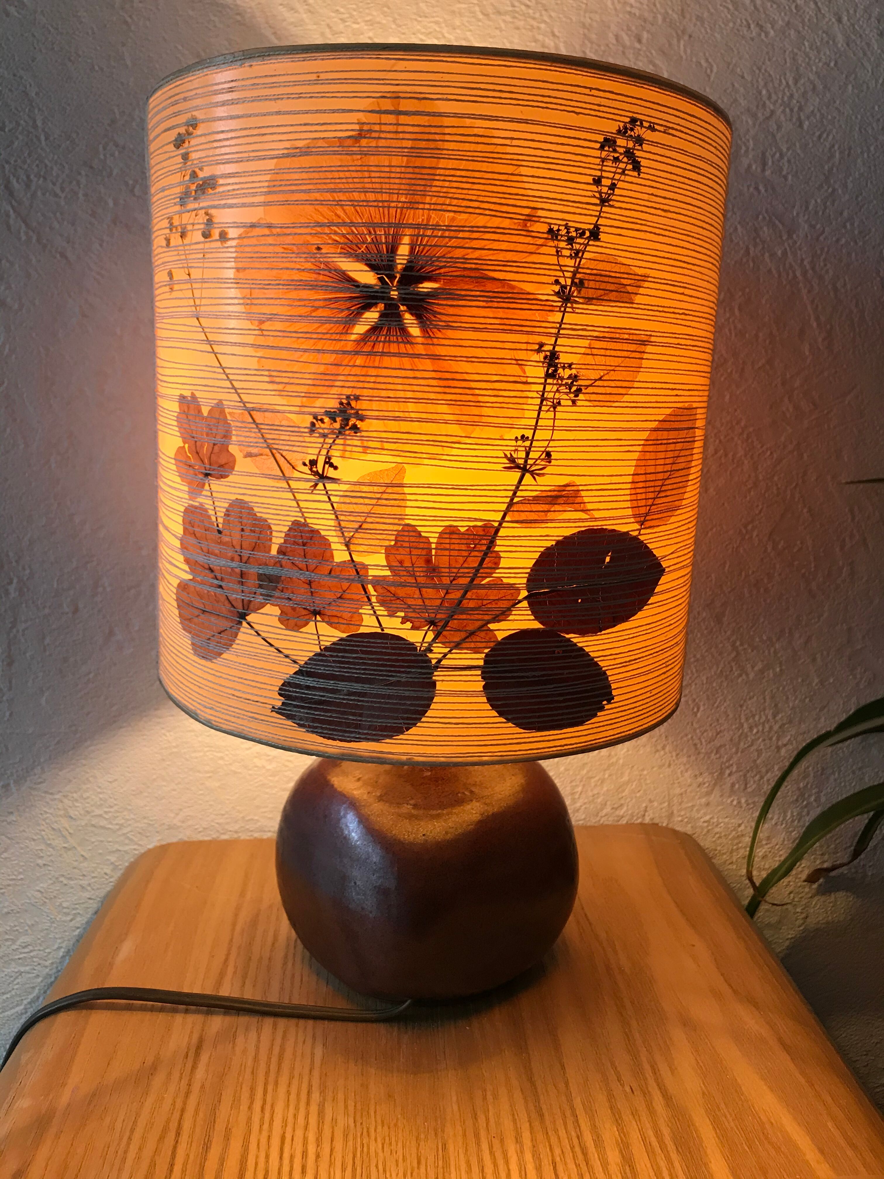 Sandstone ball lamp