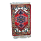 Tapis Vintage Hamadan en Laine, Années 1960, Élégance Classique
