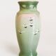 Large Art Nouveau vase from Fives-Lille by Bruyn, decorated with cranes.