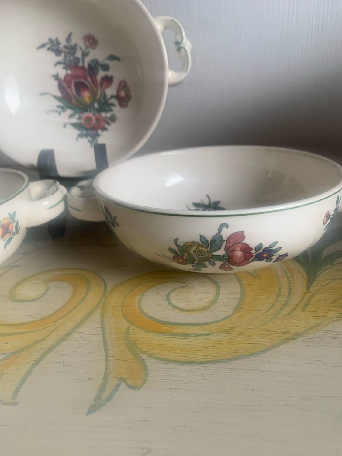 Set of 3 porcelain bowls Villeroy & Boch
