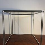 Isosceles sofa side table by Max Sauze