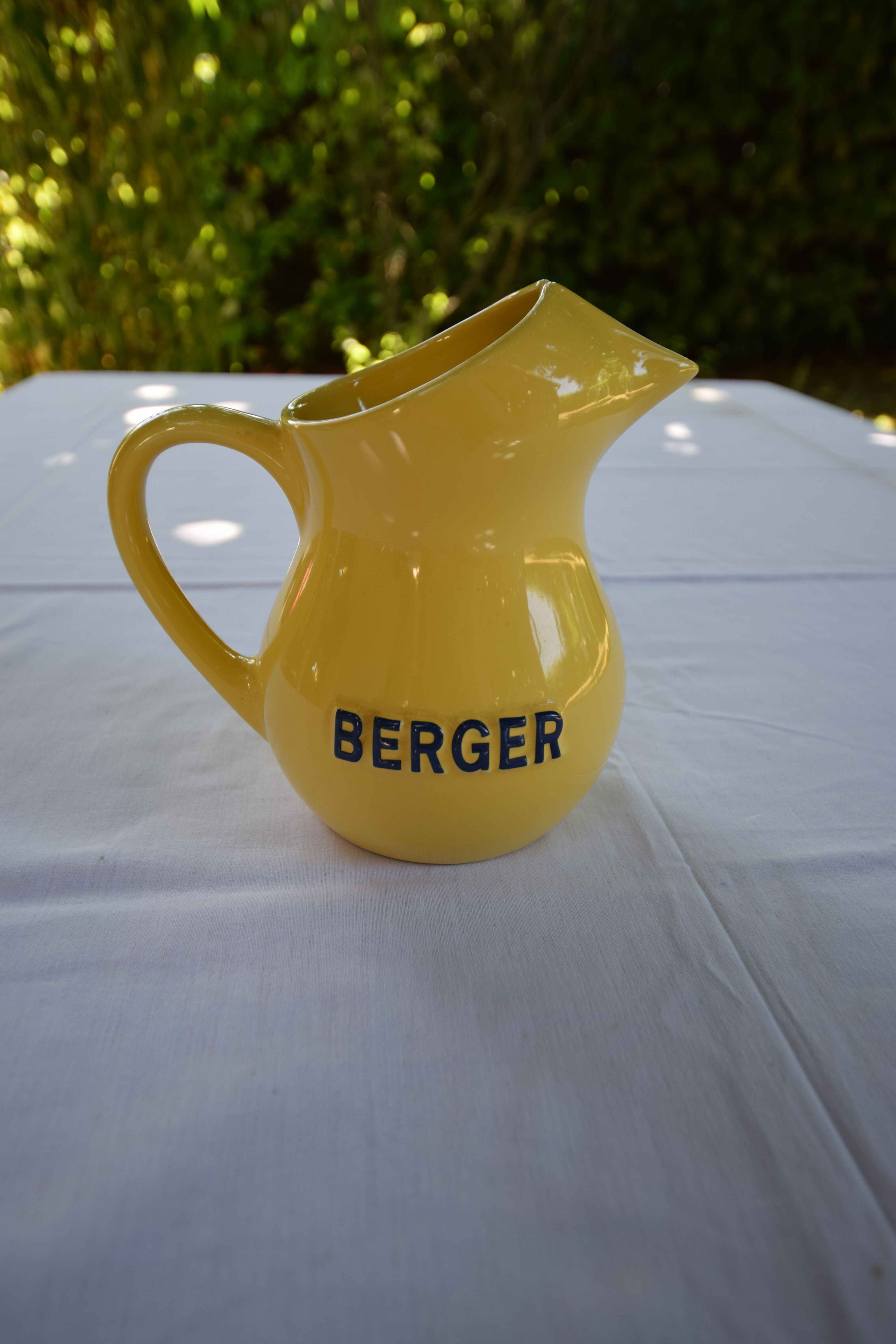 Vintage ceramic shepherd pitcher