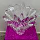 Glass vase made in France 70's
