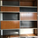 Bibliothèque modulable EFA Georges Frydman 1950/60