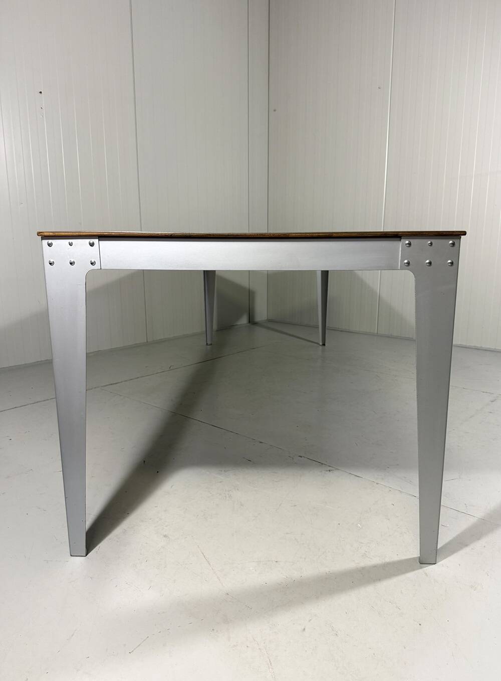 Piet Hein Eek XXL aluminium dining table 1990’s