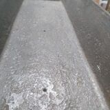 Rectangular cast iron tray