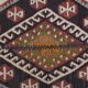 Vintage Turkish kilim, handwoven, 150x363 cm.