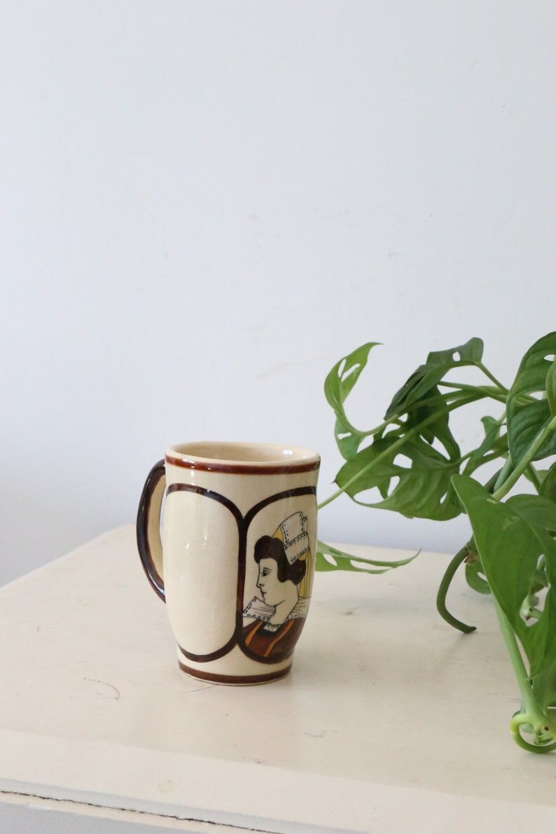 Chope Henriot Quimper, vintage pottery