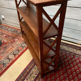 Antique colonial-style bookcase