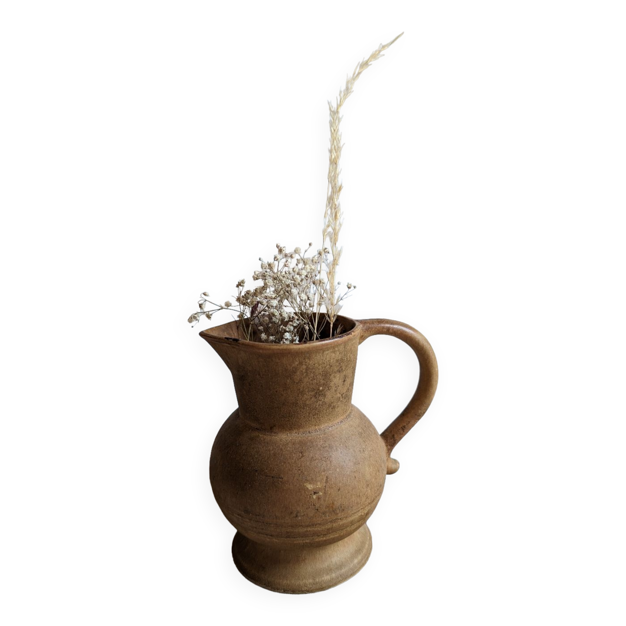 Vintage stoneware pitcher