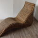 Chaise longue vintage "Karlskrona" en rotin par Carl Öjerstam, 1990