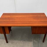 Mid-century modern teak desk by Asko Finland, 1960s.