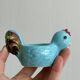 Ceramic egg cup duo