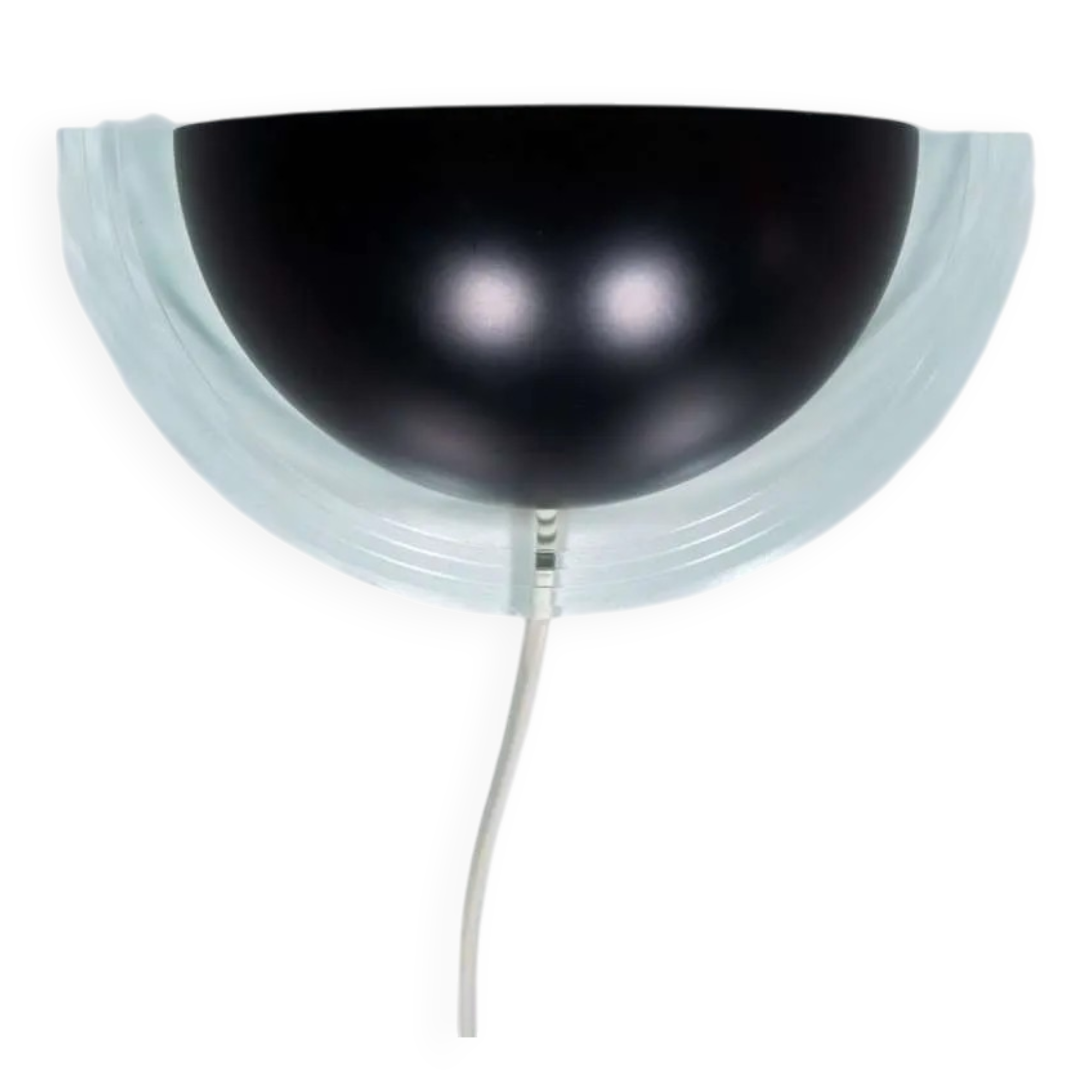 Vintage 70s/80s Memphis style wall light, Space Age lamp.