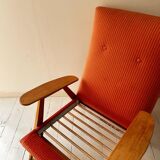 Armchair SK640 Pierre Guariche, edited by Steiner