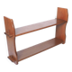Solid wood wall shelf