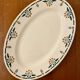 Oval dish Terre de fer model Mimosa