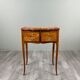 Sewing table in marquetry in the Louis XV style, 20th century