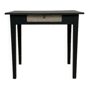 Petite table bureau carbone en