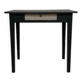 Petite table bureau carbone en bois
