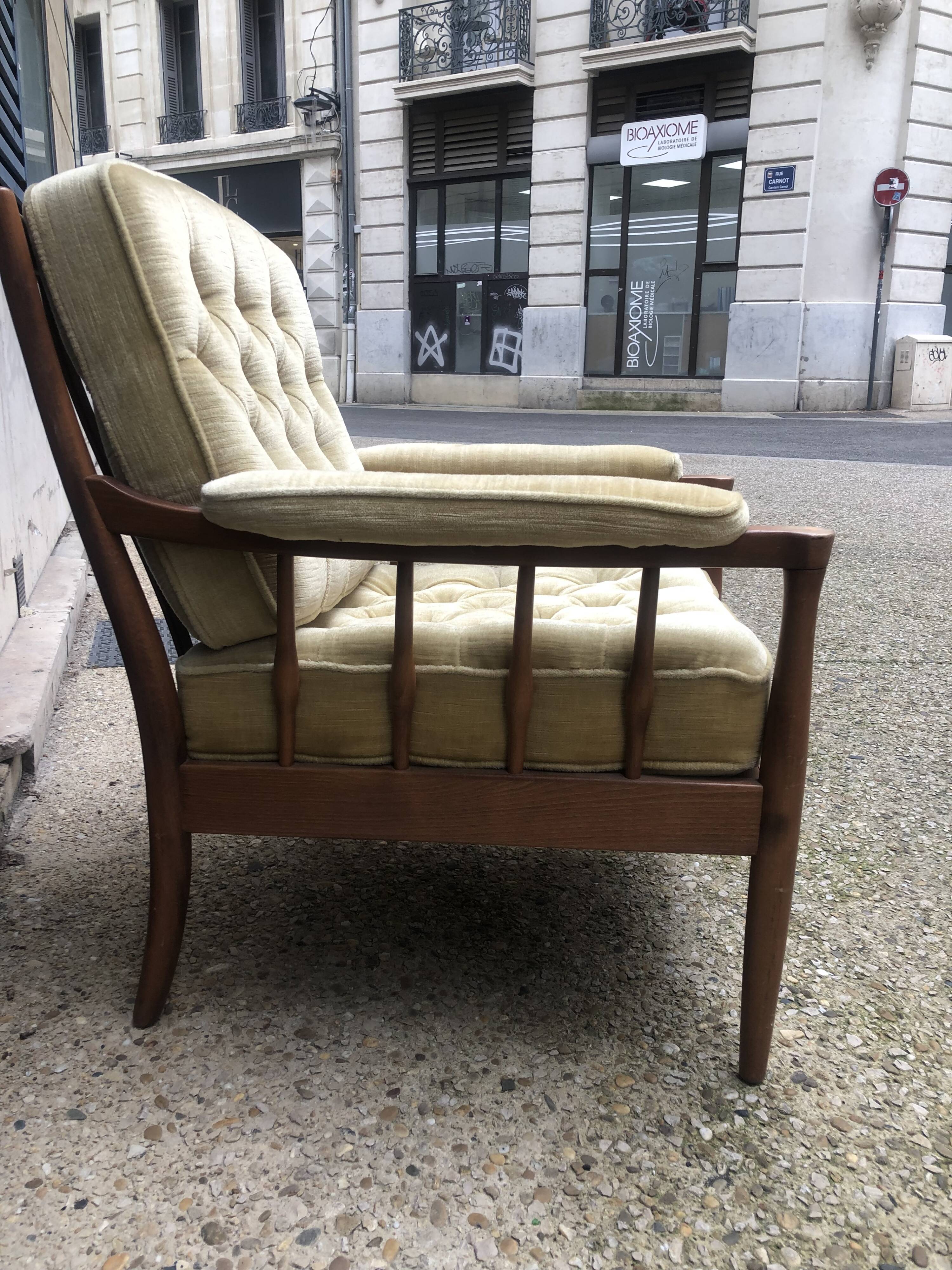 Pair of Scandinavian armchairs