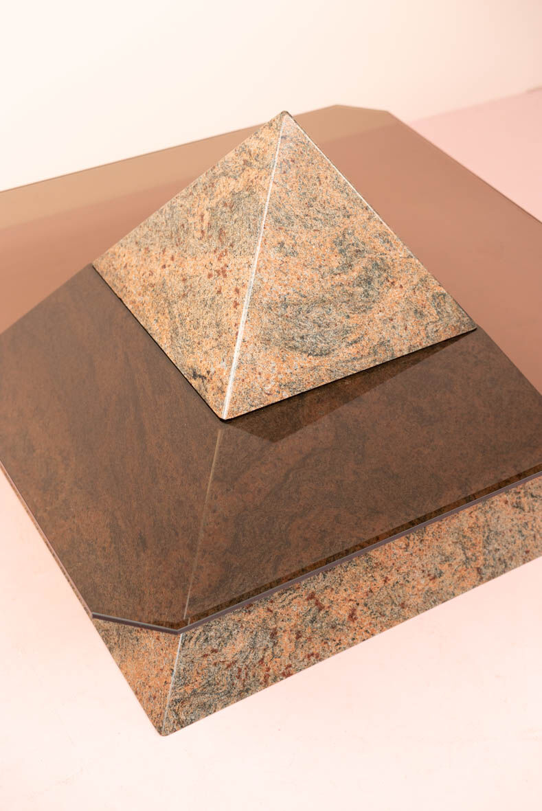 Coffee table in granite