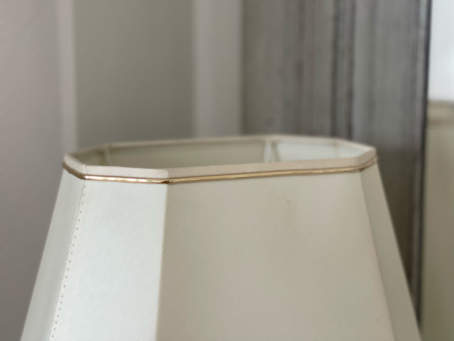 Antique ceramic lamp