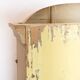 Grey painted hanging glass cabinet in gustavian style from around 1820