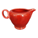 Ceramic cream pot in raspberry colour B. Letalle Saint Clément.